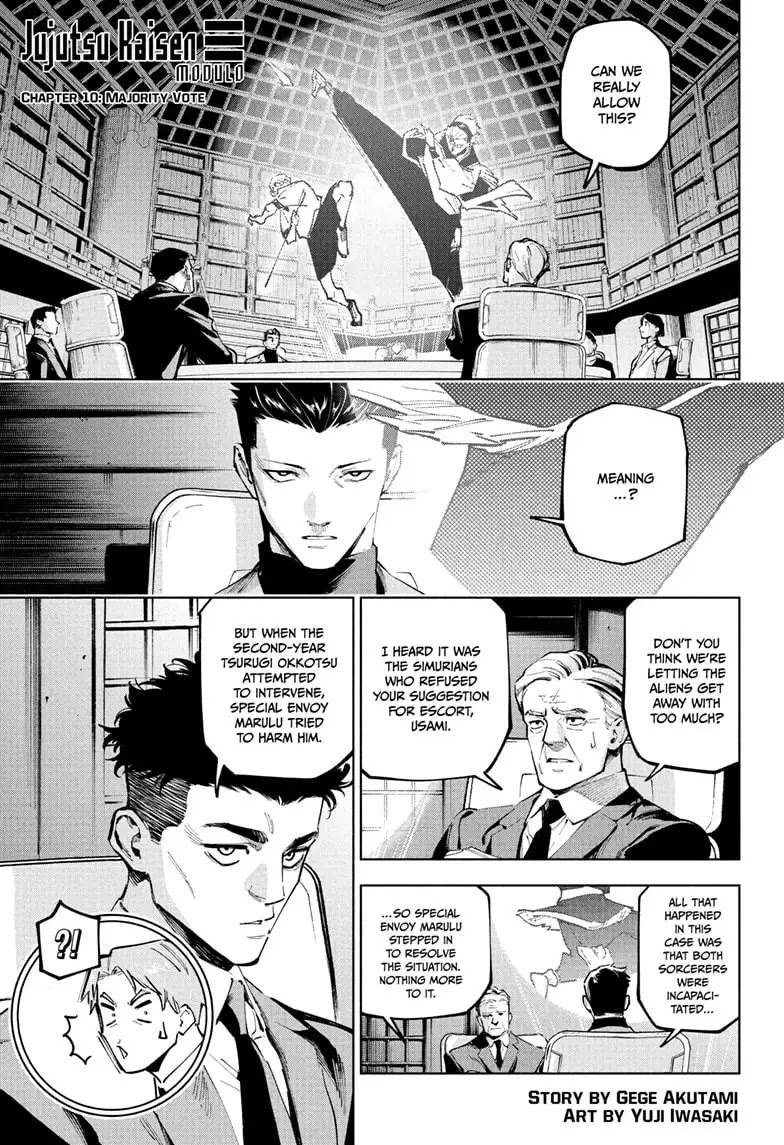 Read Jujutsu Kaisen Modulo Manga Online Chapter 10